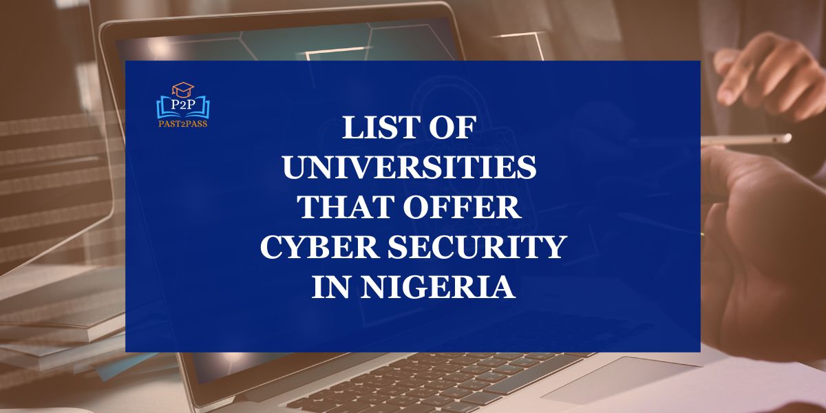 Universities that Offer cyber security in Nigeria