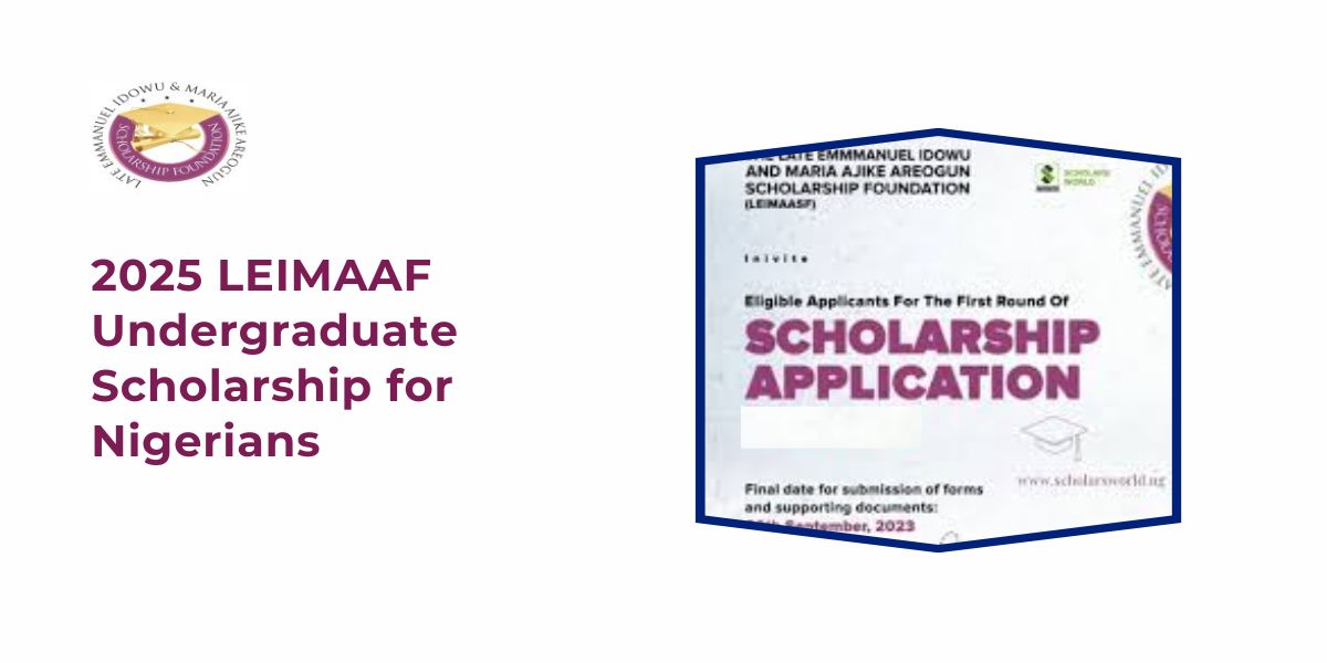 LEIMAAF Undergraduate Scholarship