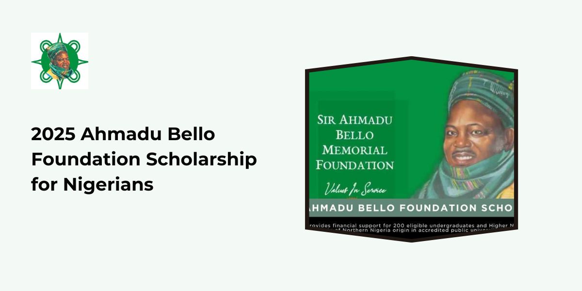 Ahmadu Bello Foundation Scholarship