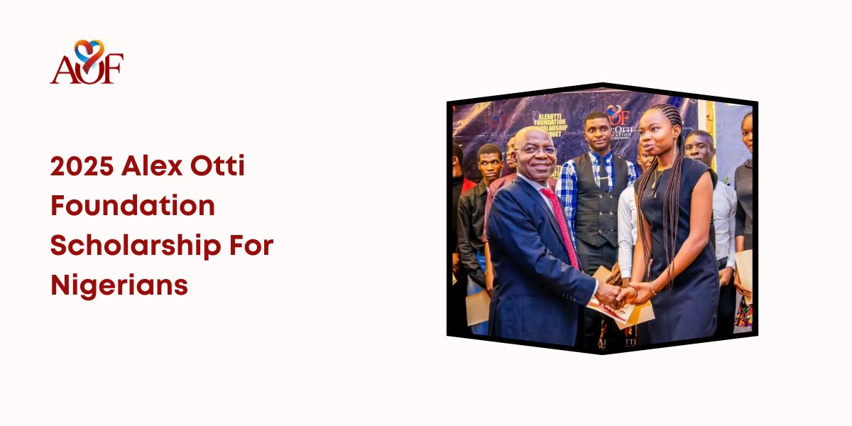 Alex Otti Foundation Scholarship