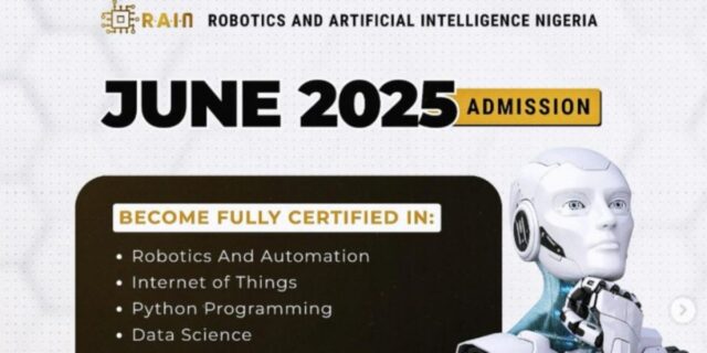 Robotics Artificial Intelligence Nigeria RAIN