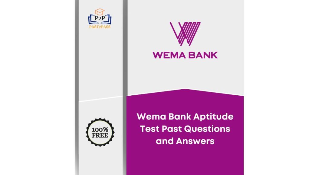 Wema Bank Aptitude Test Past Questions