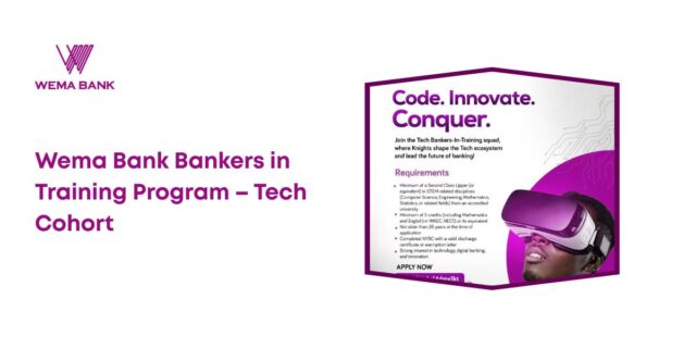 Wema Bank Bankers in Training Program