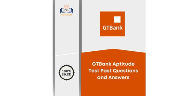 gtbank aptitude test past questions