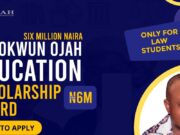 Okwun Ojah Education Scholarship Award 2025 For Undergraduate Students Okwun Ojah Education Scholarship Award
