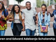 Karen and Edward Adebanjo Scholarships 2025 for Undergraduate Students Karen and Edward Adebanjo Scholarship