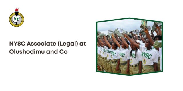 NYSC Associate at Olushodimu and Co