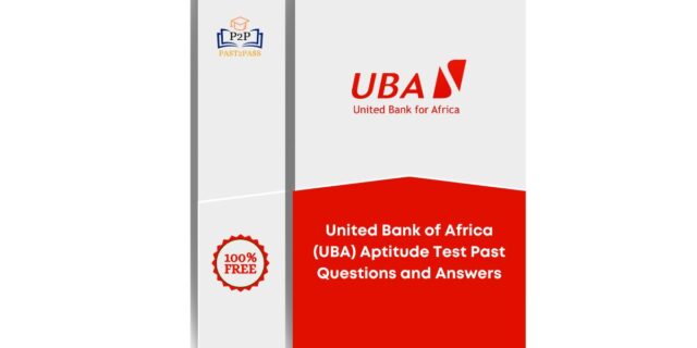UBA Aptitude Test Past Questions