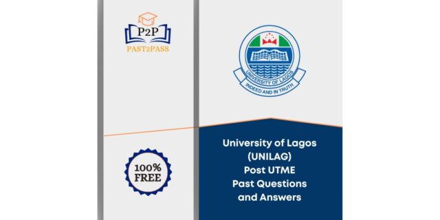 UNILAG Post UTME Past Questions