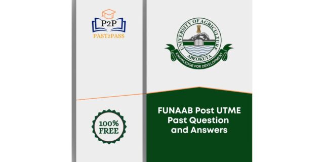 funaab post utme past question
