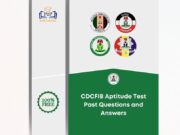 CDCFIB Aptitude Test Questions And Answers – Free Download CDCFIB Aptitude Test Questions
