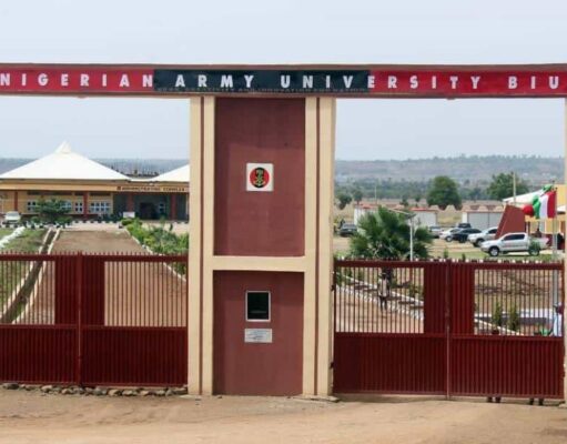 Nigerian Army University Biu Post UTME/DE Form for 2025/2026 Admission Nigerian Army University Biu