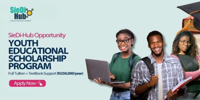 SieDi-Hub Youth Education Scholarship Program