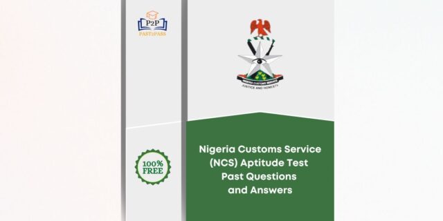 Nigeria Customs Service Past Question