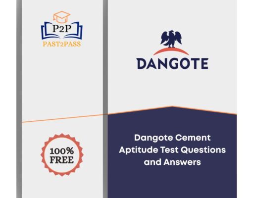Dangote Cement Aptitude Test Past Questions and Answers Dangote Cement Aptitude Test Questions