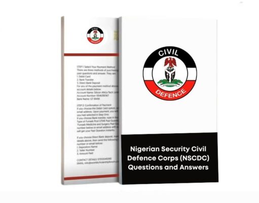 NSCDC Past Questions And Answers – Free Download NSCDC Past Questions and Answers