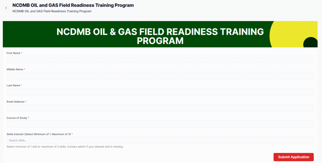 ncmb-5-1024x519 How to Apply for NCDMB Oil & Gas Field Readiness Training Program