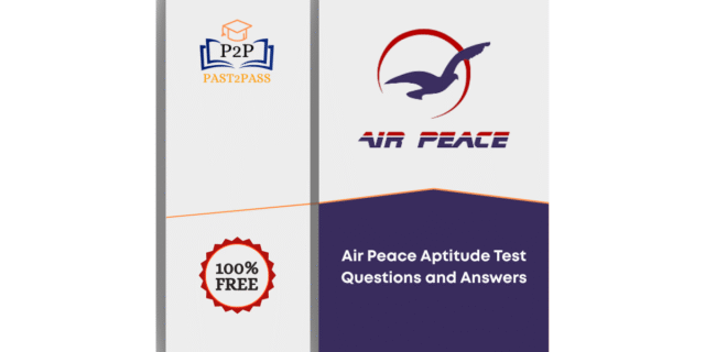 Air Peace Aptitude Test Questions Air Peace Aptitude Test Questions