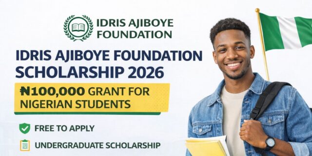 Idris Ajiboye Foundation Idris Ajiboye Foundation