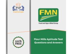 Flour Mills Aptitude Test Questions and Answers – Free Download Flour Mills Aptitude Test