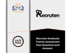 Recruten Graduate Trainee Aptitude Test Questions and Answers (Sample) – Free Download Recruten Graduate Trainee Aptitude Test Questions
