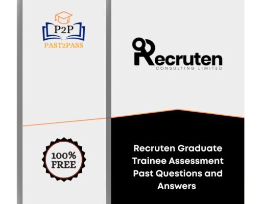 Recruten Graduate Trainee Aptitude Test Questions and Answers (Sample) – Free Download Recruten Graduate Trainee Aptitude Test Questions