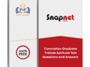 Snapnet Aptitude Test Questions and Answers – Free Download Snapnet Aptitude Test